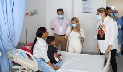 La Gobernadora del Atlántico, Elsa Noguera.