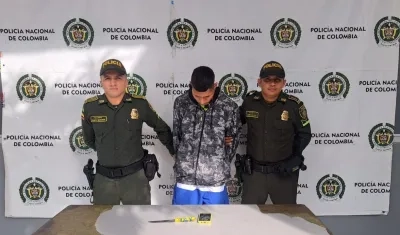 Capturado en el barrio Rebolo. 