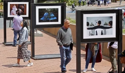 Imagen de la exposición realizada por la UBPD.
