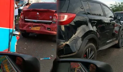 Imágenes del accidente.