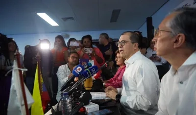 El Fiscal en la rueda de prensa sobre el caso Odebrecht