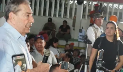 El máximo dirigente de Cambio Radical, Fuad Char Abdala.