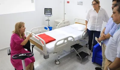 La Gobernadora del Atlántico, Elsa Noguera.