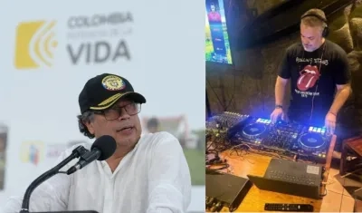 Gustavo Petro e Iván Duque. 