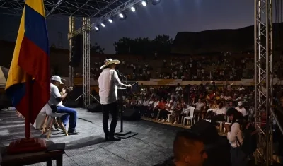 Gustavo Petro en Sincelejo