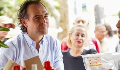 El candidato a la Alcaldía de Medellín, 'Fico' Gutiérrez.