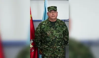 General Helder Giraldo, Comandante de las Fuerzas Militares.