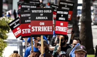 Imagen de las protestas.