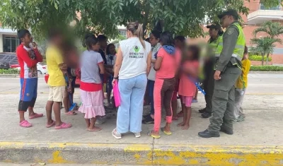 ICBF inició atención a indígenas yukpa asentados en La Loma