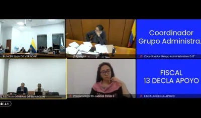 Audiencia de Nicolás Petro y Dayasuri Vásquez
