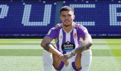 El atacante colombiano Juanjo Narváez.