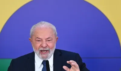 El presidente de Brasil, Luiz Inácio Lula da Silva.