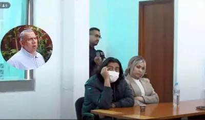 Máximo Noriega, Nicolás Petro y Daysuris Vásquez.