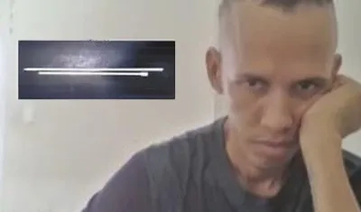 Manuel Ramón Zapateiro Romero y el zuncho que abría usado para estrangular a su expareja.