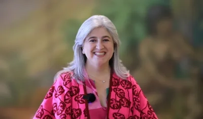 La Ministra de Vivienda, Catalina Velasco.