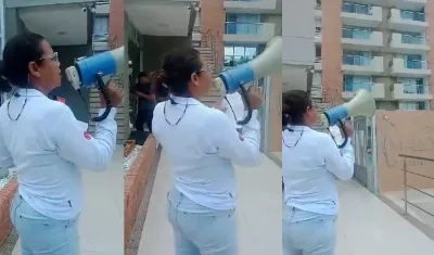 Con megáfonos operarios de Air-e cobran a supuestos “morosos”