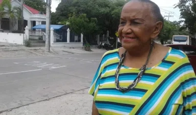 Néstar Franco de Ferrer, líder sindical fallecida.