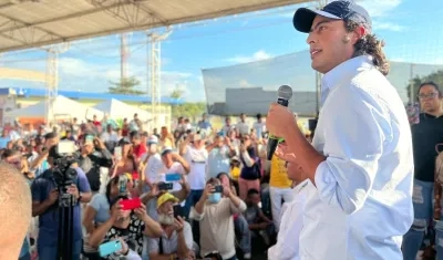 El diputado Nicolás Petro.