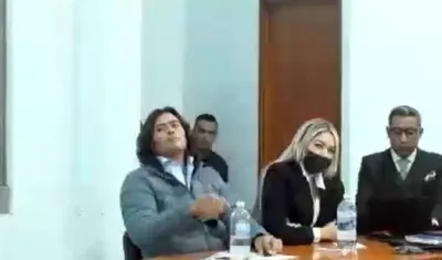 Nicolás Petro y Daysuris Vásquez