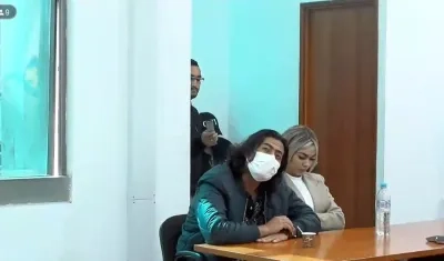 Nicolás Petro y Daysuris Vásquez.