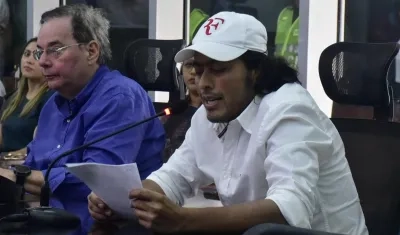 El diputado Nicolás Petro.