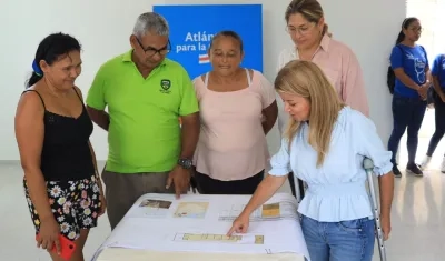 La Gobernadora Elsa Noguera.