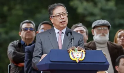 El Presidente de la República, Gustavo Petro.