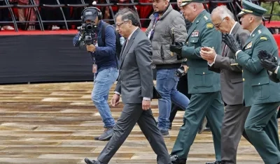 El Presidente de la República, Gustavo Petro.