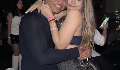 Miguel Polo Polo y su nueva novia Valeria Cuenca.