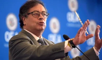 Presidente de Colombia, Gustavo Petro. 