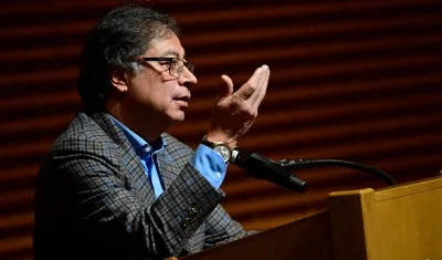 El Presidente de la República, Gustavo Petro.