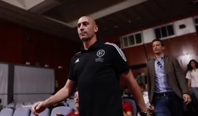 Luis Rubiales, presidente de la Real Federación Española de Fútbol.