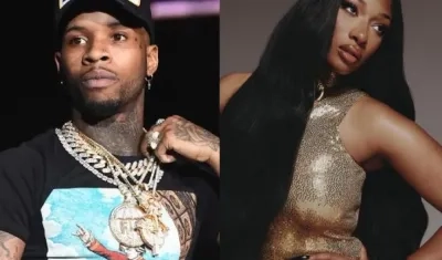 El rapero Tory Lanez y la artista de hip-hop Megan Thee Stallion