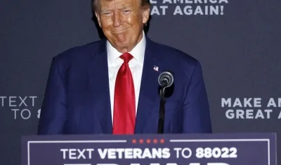 El expresidente de Estados Unidos Donald Trump.