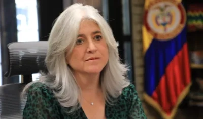 La Ministra de Vivienda, Catalina Velasco.