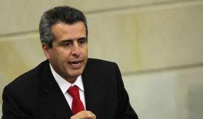 Luis Fernando Velasco, Ministro del Interior del Interior.