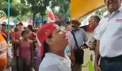 Imágenes del incidente.