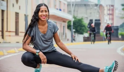 Marcela Niño, atleta caleña.