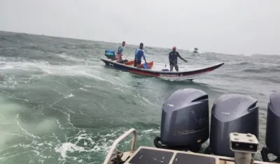 El rescate de 18 turistas en el sector de Ladrilleros