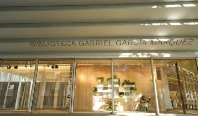 La biblioteca Gabriel García Márquez, en Barcelona, fue inaugurada en mayo de 2022.