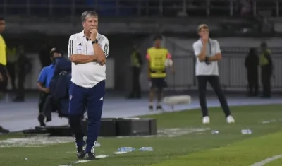 Hernán Darío Gómez, técnico del Junior, guarda la esperanza de que su equipo se recupere.