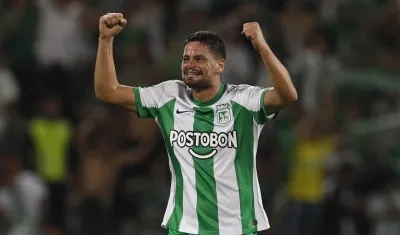 El uruguayo Maximiliano Cantera marcó un doblete en el partido de ida. 