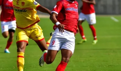 Ricardo Caraballo, de pena máxima, abrió el marcador para el Barranquilla FC. 