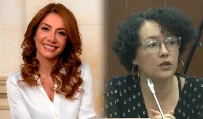  La representante Cathy Juvinao y la senadora Isabel Zuleta