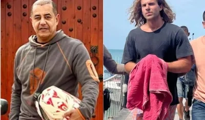 El cirujano cordobés Edwin Arrieta y Daniel Sancho, confeso asesino.