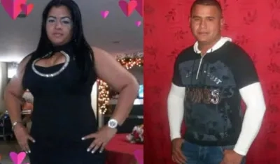 Alejandra Yepes y su esposo José Navarro.