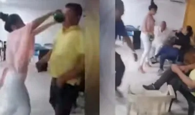 La rumba de los concejales de Chimichagua el 22 de agosto del 2022.