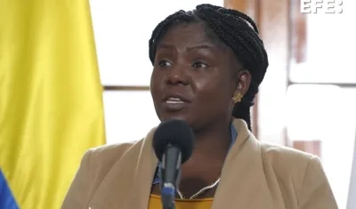 Francia Márquez, vicepresidenta de Colombia