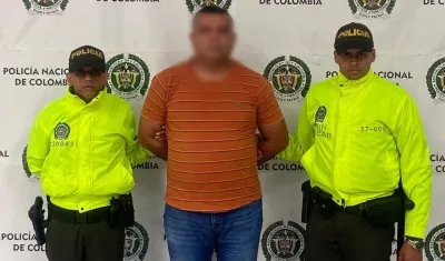 Captura de uno de los exfuncionarios de la Alcaldía de Polonuevo.