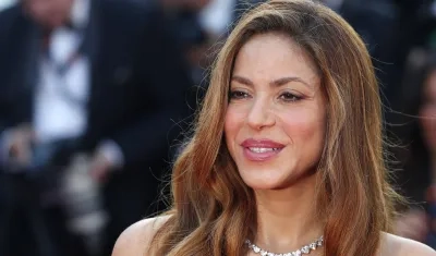 Shakira en una de sus más recientes invitaciones de gala.